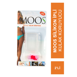 Moos Silikon İpli Silikon Kulak Tıkacı 2'li