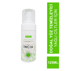 Incia Doğal Yüz Temizleyici Yağlı Ciltler İçin 125ml (S.K.T 01-2025)