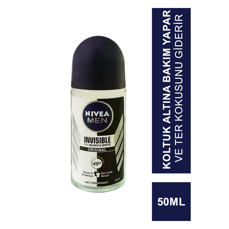 Nivea Formen invisible for Black & White Power Roll On Nivea Formen invisible for Black & White Power Roll On