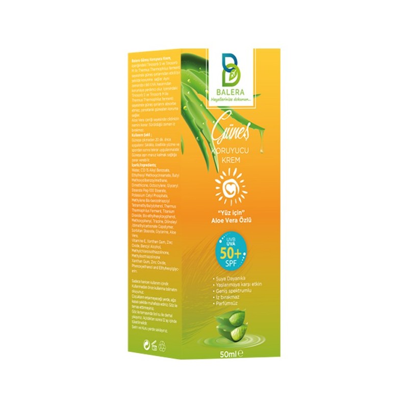 Balera Güneş Koruyucu Yüz 50 Spf 50ml