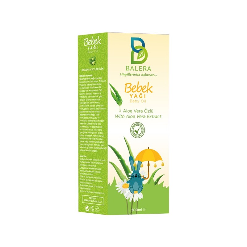 Balera Bebek Yağı Aloe Vera Özlü 200ml