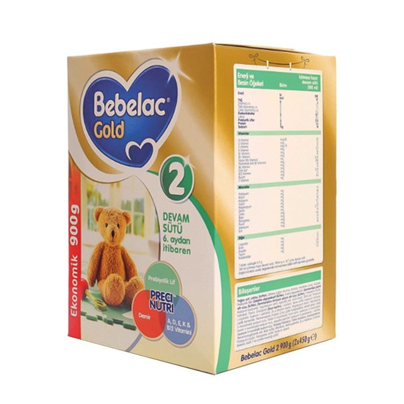 Bebelac Gold 2 900 gr Devam Sütü Bebelac Gold 2 900 gr Devam Sütü