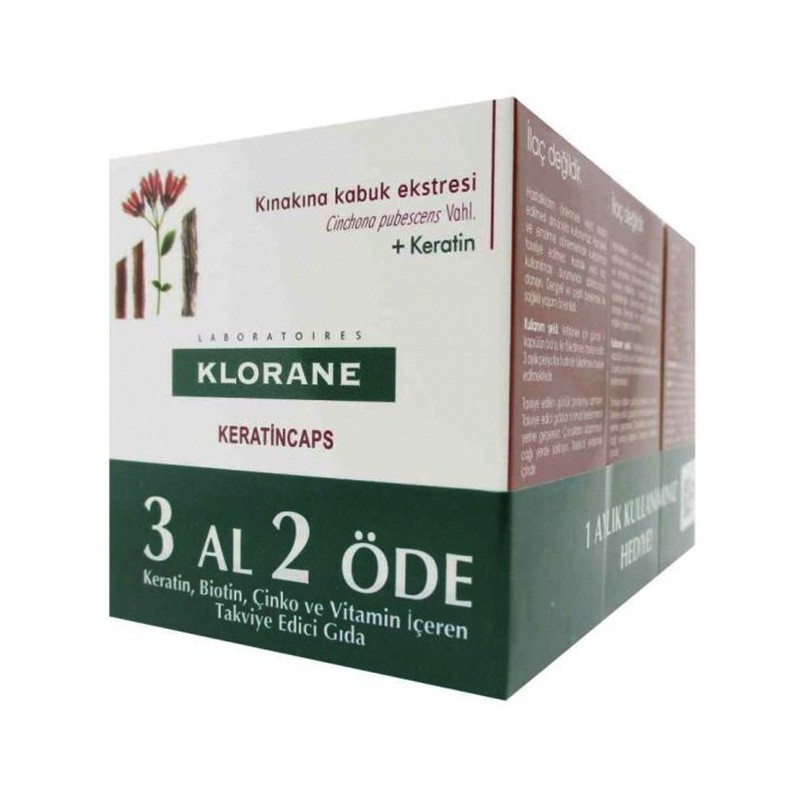 Klorane Keratin Kapsül 3x30 - 3 Al  2 Öde