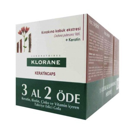 Klorane Keratin Kapsül 3x30 - 3 Al  2 Öde