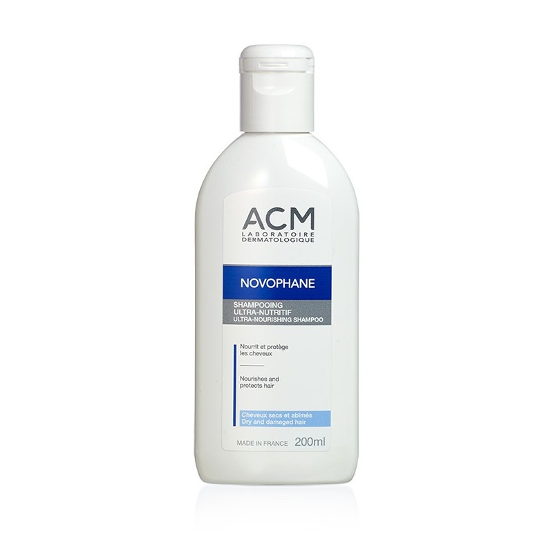 ACM Novophane Ultra Nourishing Shampoo 200ml - Kuru ve Yıpranmış Saçlar İçin ACM Novophane Ultra Nourishing Shampoo 200ml - Kuru ve Yıpranmış Saçlar İçin