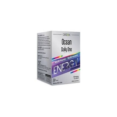 Ocean Daily One Energy 30 Tablet - Takviye Edici Gıda