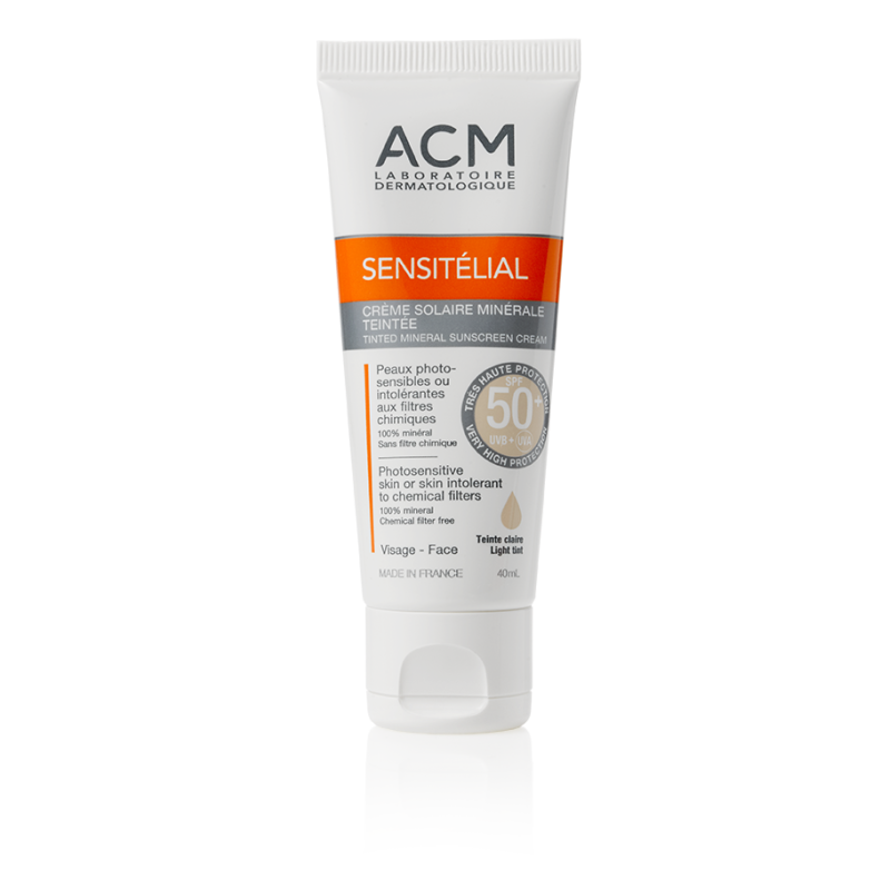 Acm Sensitelial Tinted Mineral Sunscreen Cream SPF50+ Açık Renk 40 ml Acm Sensitelial Tinted Mineral Sunscreen Cream SPF50+ Açık Renk 40 ml