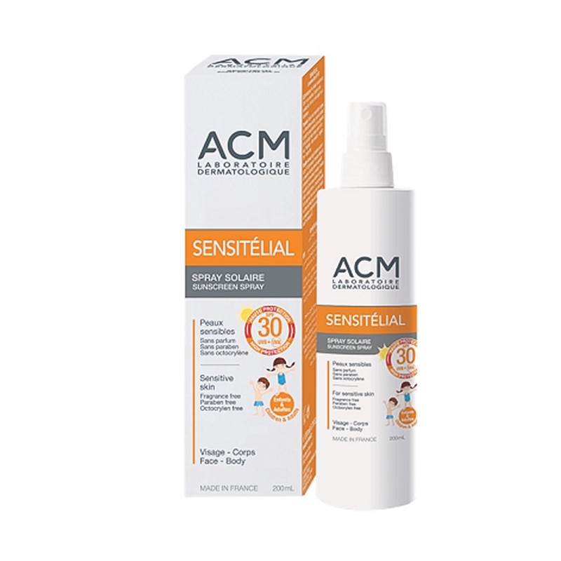 ACM Sensitelial Sunscreen Spray SPF30 200 ml