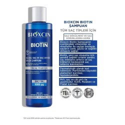 Bioxcin Biotin Şampuan 300 ml | Tüm Saç Tipleri