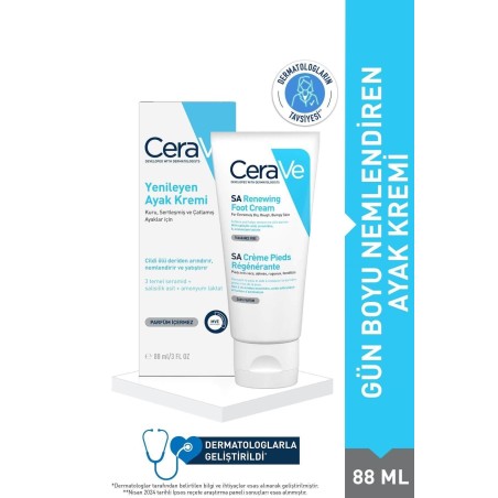 CeraVe SA Yenileyici Ayak Kremi 88 ml