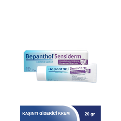 Bepanthol Sensiderm Krem 20 gr - Kaşıntı İçin Krem (S.K.T 08-2023)