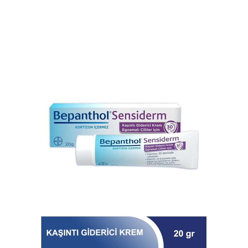 Bepanthol Sensiderm Krem 20 gr - Kaşıntı İçin Krem (S.K.T 08-2023) Bepanthol Sensiderm Krem 20 gr - Kaşıntı İçin Krem (S.K.T 08-2023)