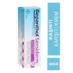 Bepanthol Sensiderm Krem 50 gr - Kaşıntı İçin Krem (S.K.T 03-2024)
