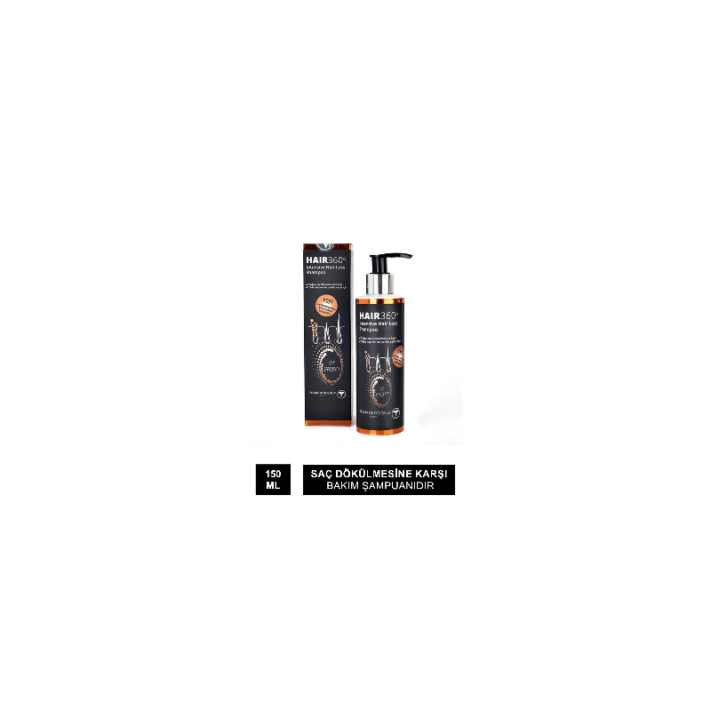 Hair 360 İntensive Hair Loss Shampoo 150ml Hair 360 İntensive Hair Loss Shampoo 150ml