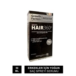 Hair 360 Growth Factors Booster Mens Hair Spray 50ml - Erkekler için Saç Spreyi