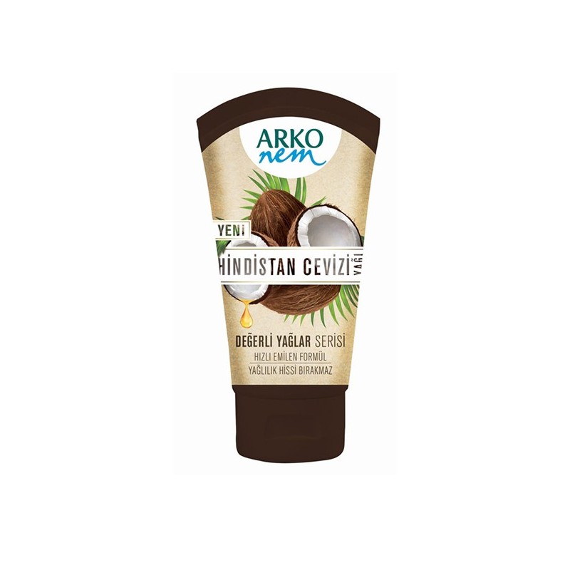 Arko Nem Hindistan Cevizi Yağlı Bakım Kremi 60 ml Arko Nem Hindistan Cevizi Yağlı Bakım Kremi 60 ml
