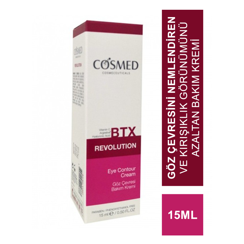 Cosmed BTX Revolution Göz Çevresi Bakım Kremi 15ml Cosmed BTX Revolution Göz Çevresi Bakım Kremi 15ml