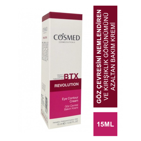 Cosmed BTX Revolution Göz Çevresi Bakım Kremi 15ml