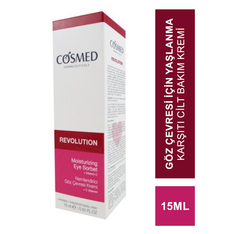 Cosmed Revolution Nemlendirici Göz Çevresi Kremi 15ml Cosmed Revolution Nemlendirici Göz Çevresi Kremi 15ml
