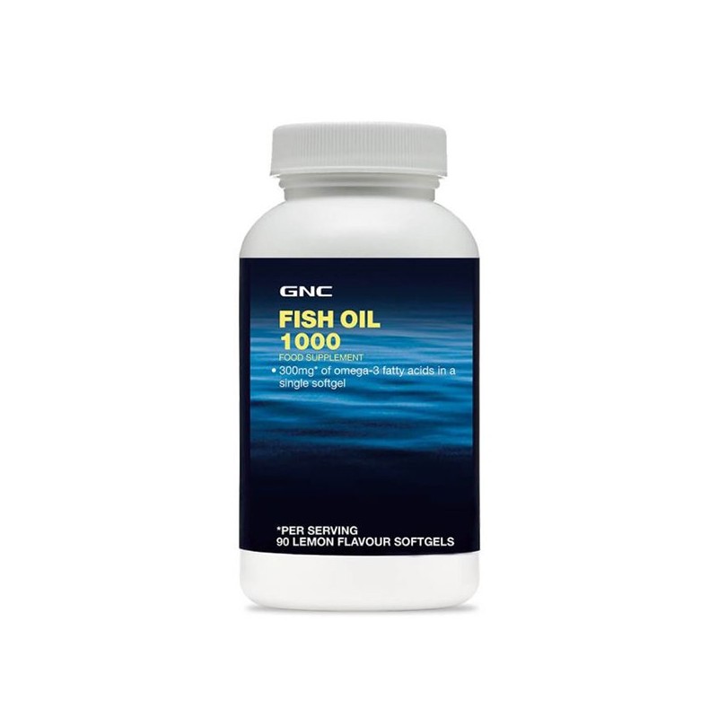GNC Fish Oil 1000mg 90 Kapsül