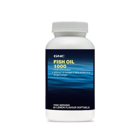 GNC Fish Oil 1000mg 90 Kapsül