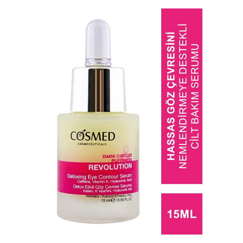 Cosmed Revolution Detox Etkili Göz Çevresi Serumu 15 ml Cosmed Revolution Detox Etkili Göz Çevresi Serumu 15 ml