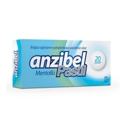 Anzibel Mentollü 20 Pastil