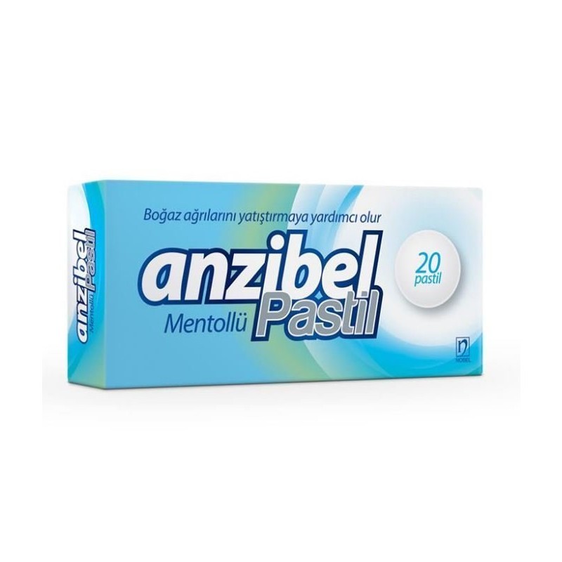 Anzibel Mentollü 20 Pastil Anzibel Mentollü 20 Pastil