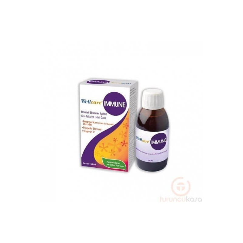 Wellcare Immune Şurup 150 ml Wellcare Immune Şurup 150 ml