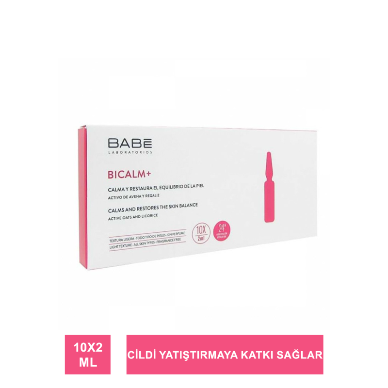 Babe Bicalm+ Ampül Yatıştırıcı Konsantre Bakım 10x2 ml Babe Bicalm+ Ampül Yatıştırıcı Konsantre Bakım 10x2 ml