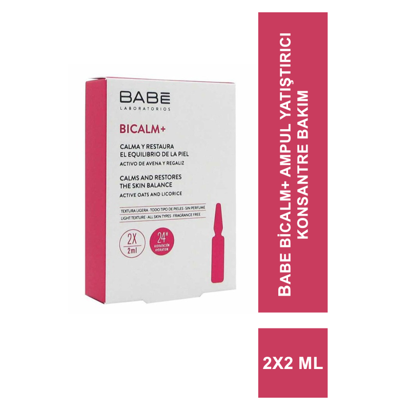 Babe Bicalm+ Ampul Yatıştırıcı Konsantre Bakım 2x2 ml
