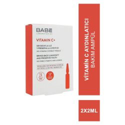 Babe Vitamin C Aydınlatıcı Bakım Ampül 2x2 ml (S.K.T 04-2024)