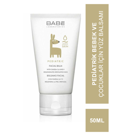 Babe Pediatrik Bebek ve Çocuklar için Yüz Balsamı 50 ml (S.K.T 01-2025)
