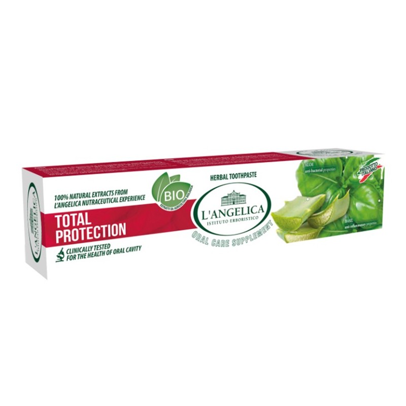 Langelica Aloe Vera Diş Macunu Tam Koruma 75 ml Langelica Aloe Vera Diş Macunu Tam Koruma 75 ml