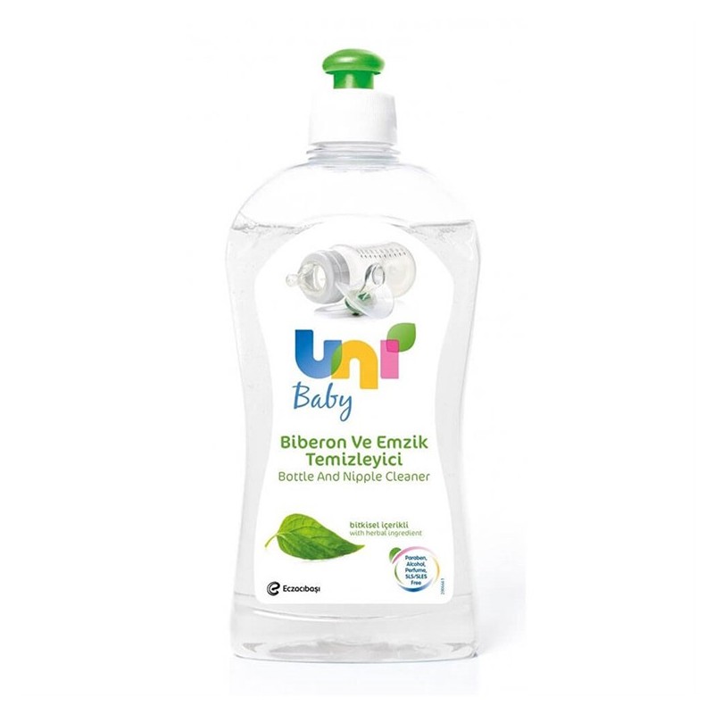 Uni Baby Biberon ve Emzik Temizleyici 500 ml Uni Baby Biberon ve Emzik Temizleyici 500 ml
