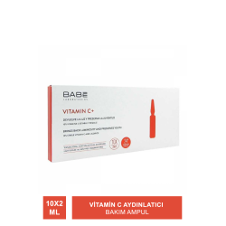 Babe Vitamin C Aydınlatıcı Bakım Ampul 10x2 ml (S.K.T 08-2024)