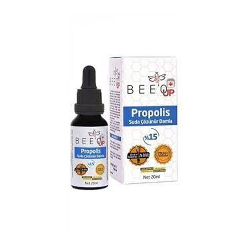 Beeo Up Propolis Suda Çözünür Damla %15 20 ml