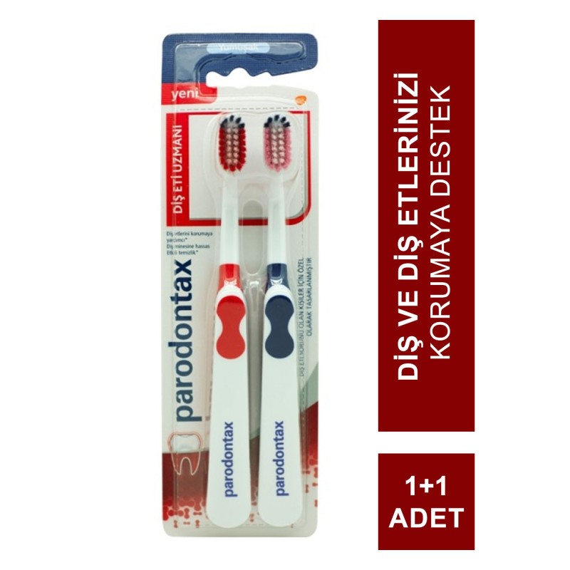 Parodontax Diş Eti Uzmanı Diş Fırçası 1+1 Avantajlı Paket Parodontax Diş Eti Uzmanı Diş Fırçası 1+1 Avantajlı Paket