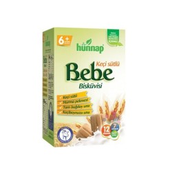 Hünnap Keçi Sütlü Bebe Bisküvisi 400 gr