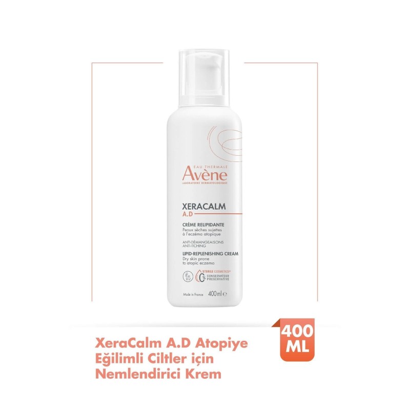 Avene Xeracalm A.D Lipid Replenishing Atopik Cilt Krem 400 ml Avene Xeracalm A.D Lipid Replenishing Atopik Cilt Krem 400 ml