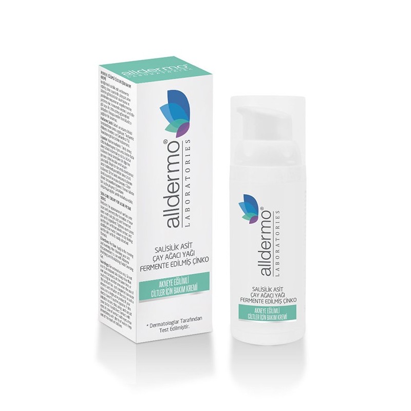 Alldermo Akne Bakım Kremi 50 ml Alldermo Akne Bakım Kremi 50 ml