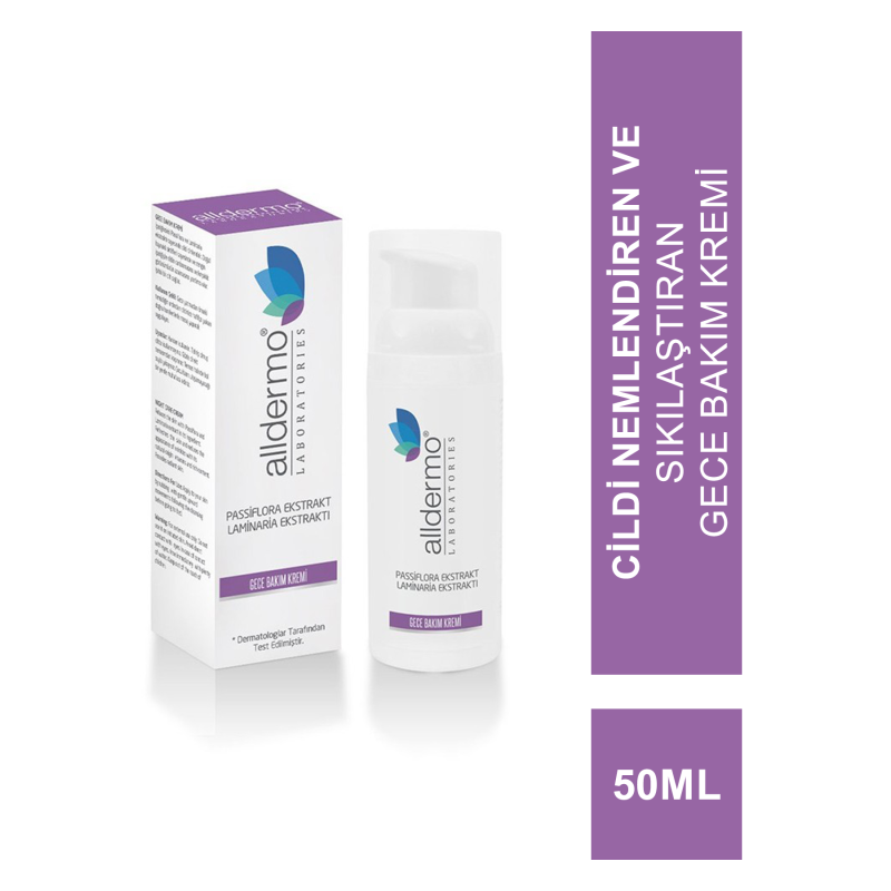 Alldermo Gece Bakım Kremi 50 ml Alldermo Gece Bakım Kremi 50 ml