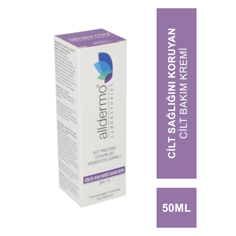 Alldermo Günlük Nemlendirici Bakım Kremi SPF15 50 ml Alldermo Günlük Nemlendirici Bakım Kremi SPF15 50 ml