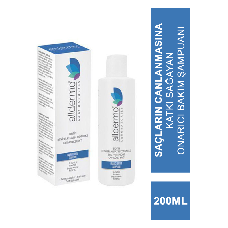 Alldermo Onarıcı Bakım Şampuanı 200 ml Alldermo Onarıcı Bakım Şampuanı 200 ml
