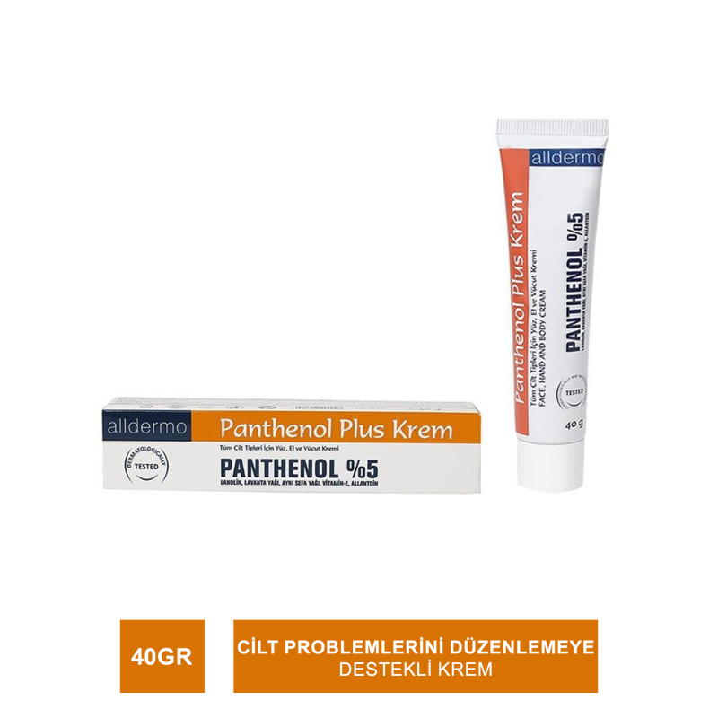 Alldermo Panthenol Plus Krem 40 gr Alldermo Panthenol Plus Krem 40 gr
