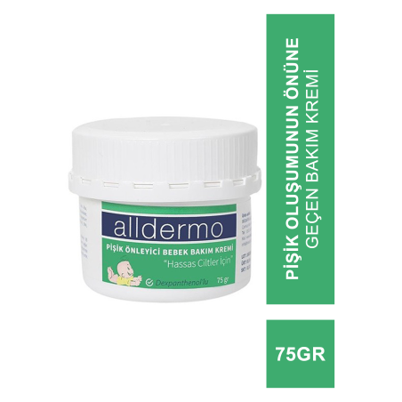 Alldermo Pişik Önleyici Bebek Bakım Kremi 75 gr