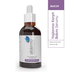 Alldermo Hyaluronik Asit+Vitamin B5 Yaşlanma Karşıtı Bakım Serumu 55 ml