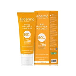 Alldermo Güneş Koruyucu Yüz Kremi SPF50+ 75 ml