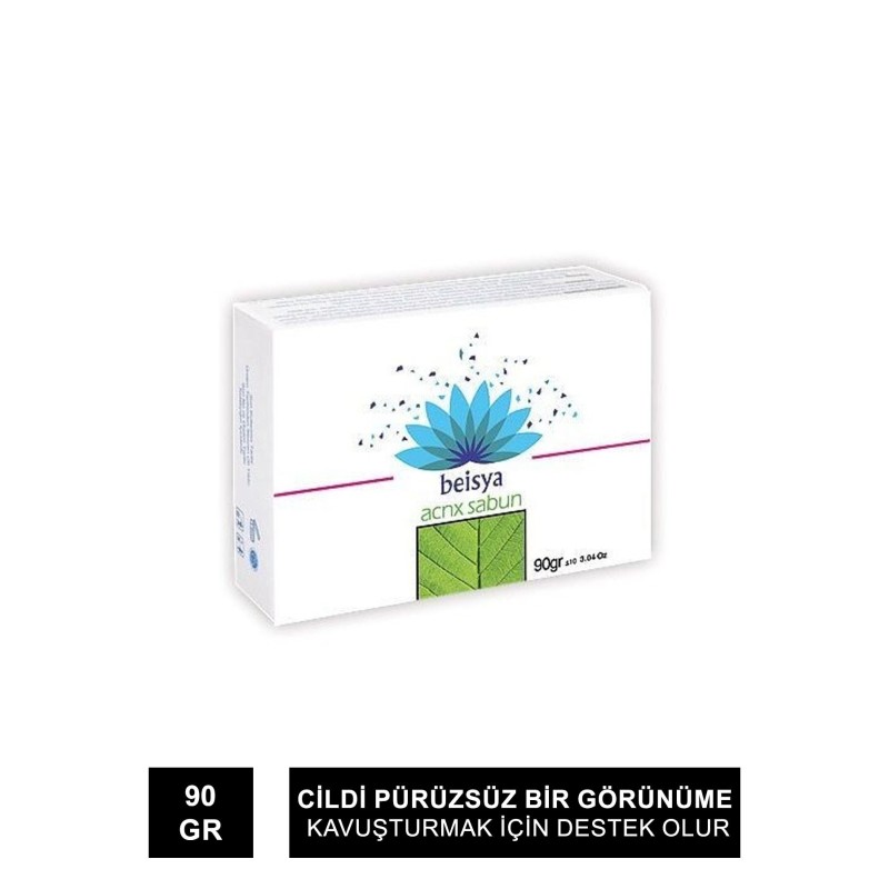 Beisya Acnx Akneli ve Yağlı Ciltler İçin Sabun 90 gr (S.K.T 12-2023) Beisya Acnx Akneli ve Yağlı Ciltler İçin Sabun 90 gr (S.K.T 12-2023)