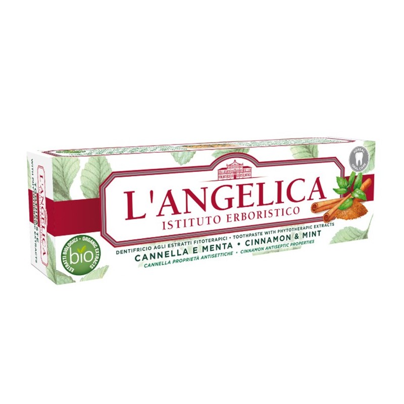 Langelica Tarçın ve Nane Özlü Diş Macunu 75 ml Langelica Tarçın ve Nane Özlü Diş Macunu 75 ml